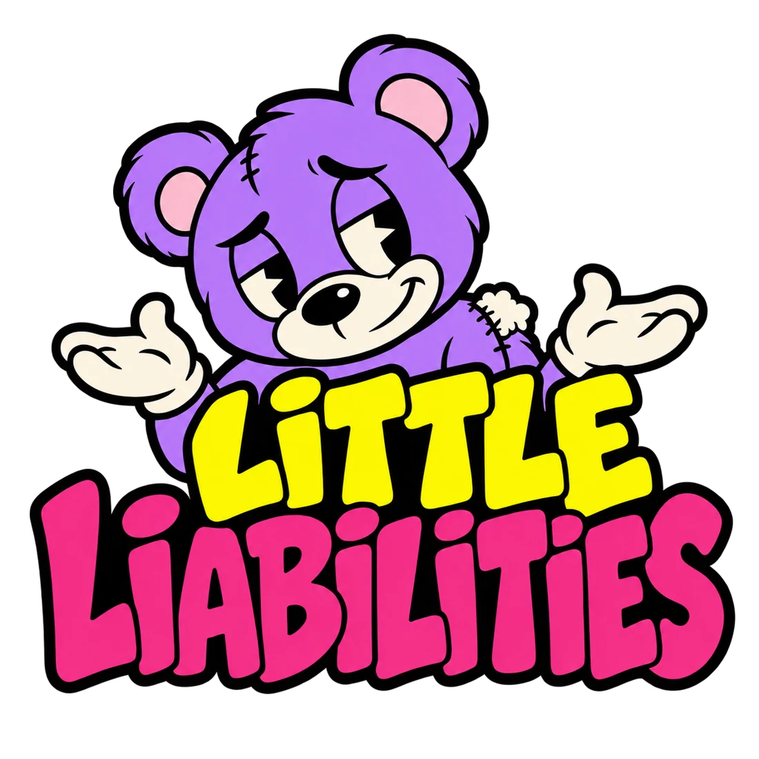 The Little Liabilities teddy shrugs: what can you do?